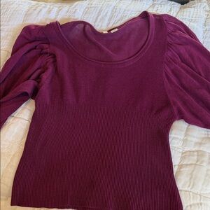 Moth Women's Sweater in Rich Purple